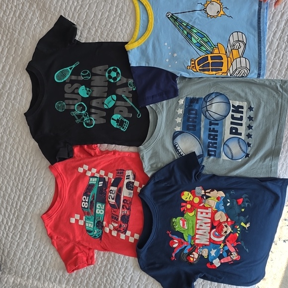 Toddler boy tshirt bundle - Picture 1 of 8